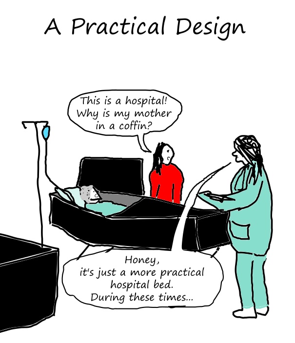 coffin hospital icu intensive care covid19 bed doctor nurse iv intravenous fluid death pandemic healthcare system