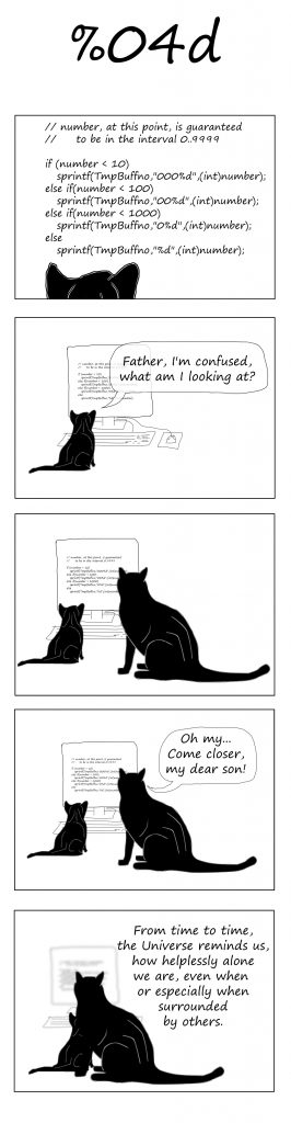 code quality sprintf programming software developer cats kitten