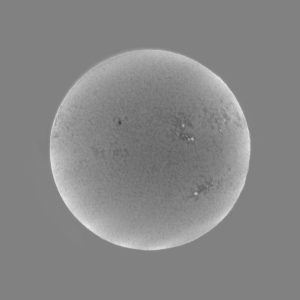 Paschen gamma against a continuum, most artefacts removed Paschen gamma against a continuum, most artefacts removed