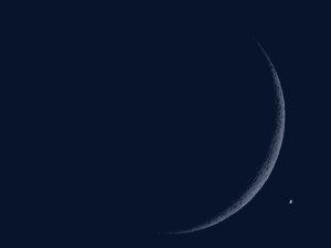 Montázs – Hold, Vénusz 2013.11.05.