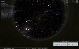 Az égbolt Stellariumban