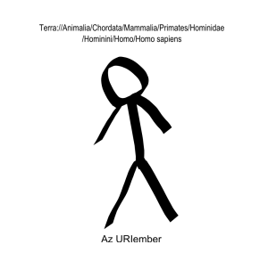 Az URIember uri man universal resource locator hungarian magyar homini homo spaiens vertebrata mamifer mammalia