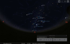Az égbolt képe (Stellarium)