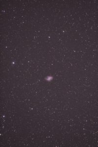 Crab nebula raw