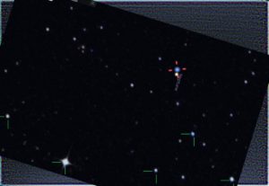 Stellarium overlayed