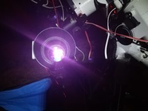 the IDAS filter reflecting light