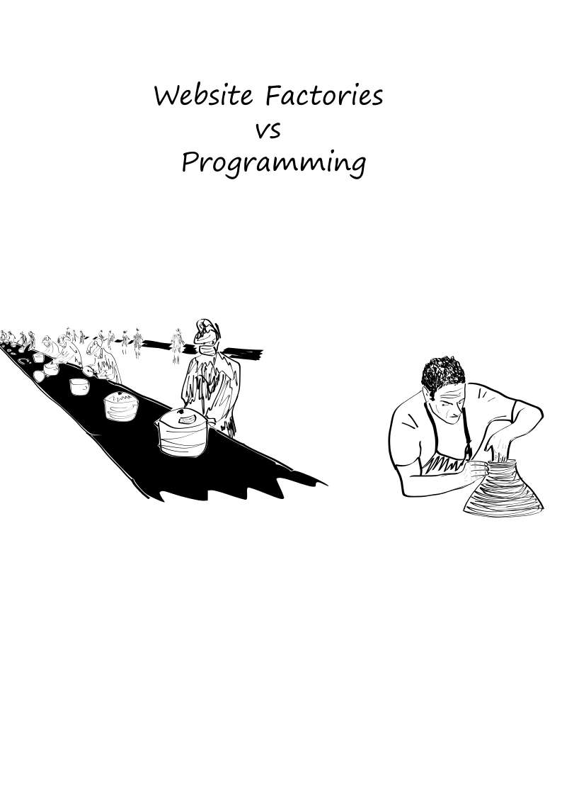 Website Factories vs Programming