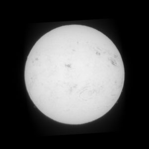 and disk surface of the amplified signal