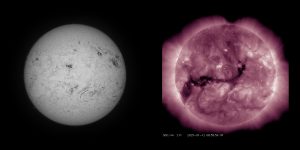 my Helium concept against the SDO image