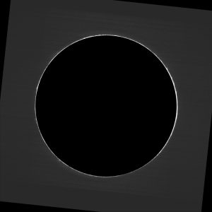 prominences in the line