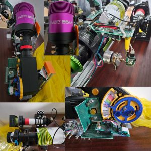 solex: slow but 16 bits camera, improvisations, motorizations, autoguider